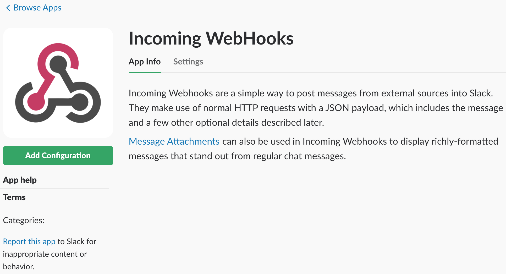 Slack-Incoming WebHook